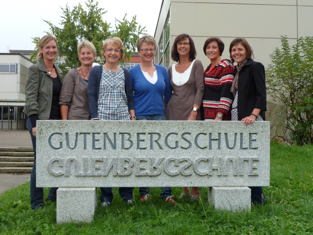 Frau Betz, Frau Vorwerk, Frau Prellisauer, Frau Gerold, Frau Niedworok, Frau Abt, Frau Millich